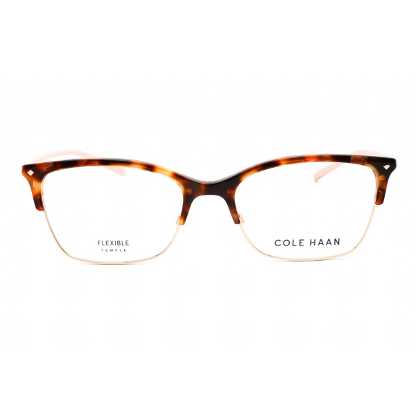 Eyeglasses COLE HAAN CH5029 Soft Tortoise Clear Lens 2