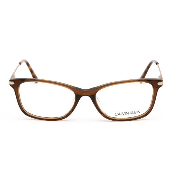 Eyeglasses Calvin Klein CK18722 Crystal Brown Clear Lens 2