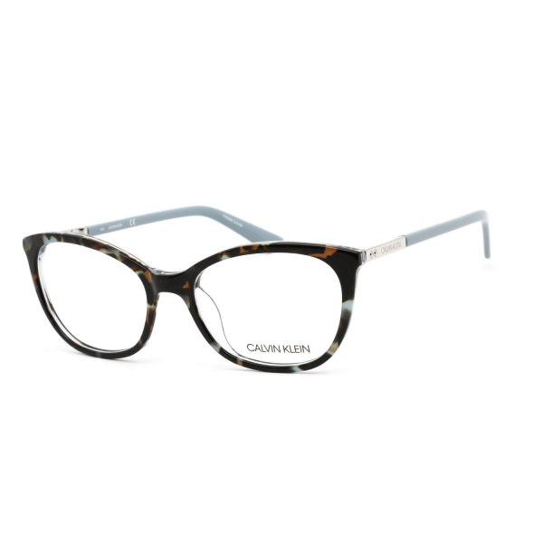 Eyeglasses Calvin Klein CK20508 LIGHT BLUE TORTOISE SKY Clear demo lens 1