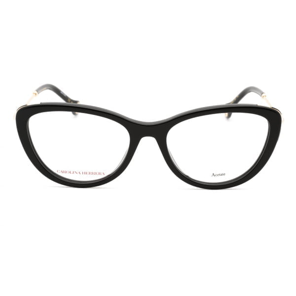 Eyeglasses Carolina Herrera CH 0021 Black Clear Lens 2 1