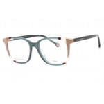 Eyeglasses Carolina Herrera CH 0065 Teal Brown Clear Lens 1 1