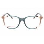 Eyeglasses Carolina Herrera CH 0065 Teal Brown Clear Lens 2 1