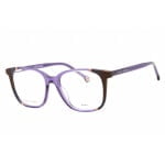 Eyeglasses Carolina Herrera CH 0065 Violet Brown Clear Lens 1 1