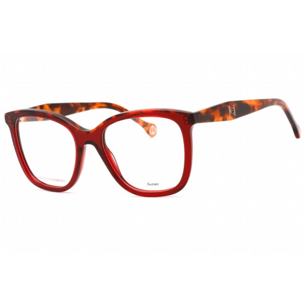 Eyeglasses Carolina Herrera HER 0146 Burgundy Havana Clear Lens 1 1