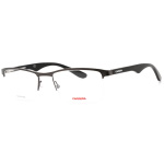 Eyeglasses Carrera CA6623 DKRUTHBLK Clear demo lens 1