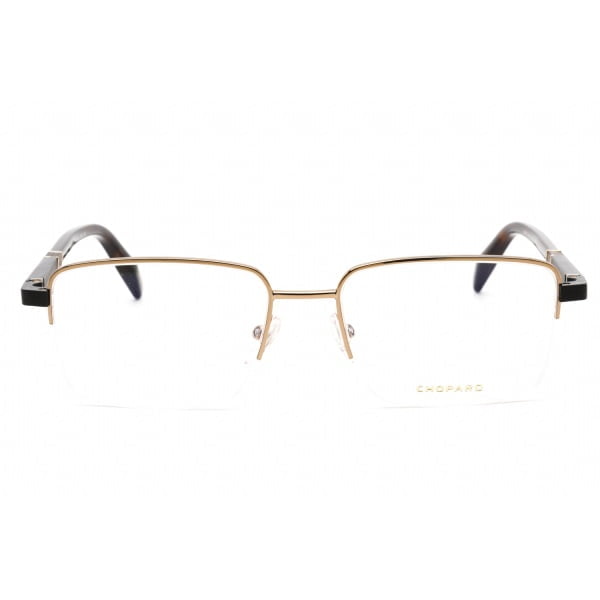 Eyeglasses Chopard VCHF55 Shiny Grey Gold Clear Lens 2 1