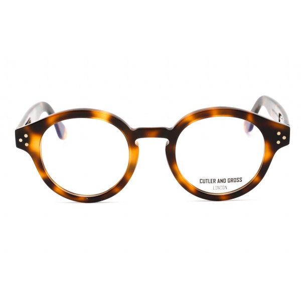 Eyeglasses Cutler and Gross CG1291V2 Tortoiseshell Brown Clear Lens 2