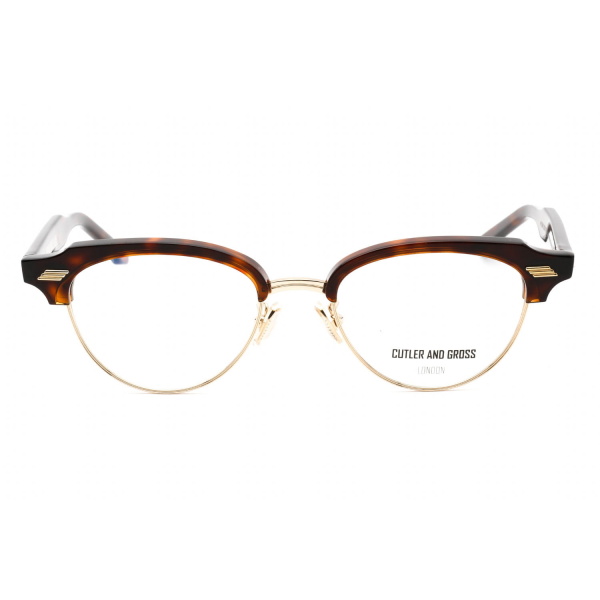 Eyeglasses Cutler and Gross CG1335 Dark Turtle Clear Lens 2