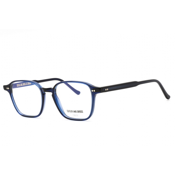 Eyeglasses Cutler and Gross CGOP136051 Black Camo Clear Lens 1