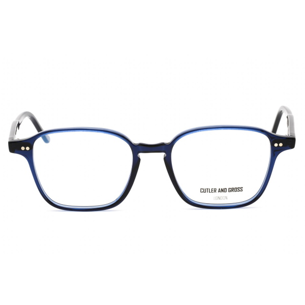 Eyeglasses Cutler and Gross CGOP136051 Black Camo Clear Lens 2