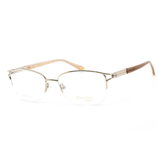 Eyeglasses Emozioni 4377 Light Gold Clear Lens 1