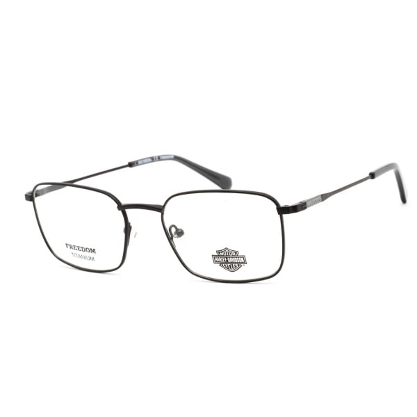 Eyeglasses Harley Davidson HD9021 Matte Black Clear demo lens 1