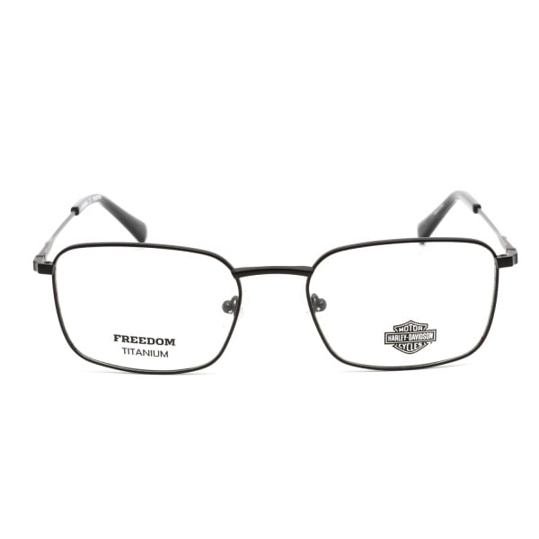 Eyeglasses Harley Davidson HD9021 Matte Black Clear demo lens 2