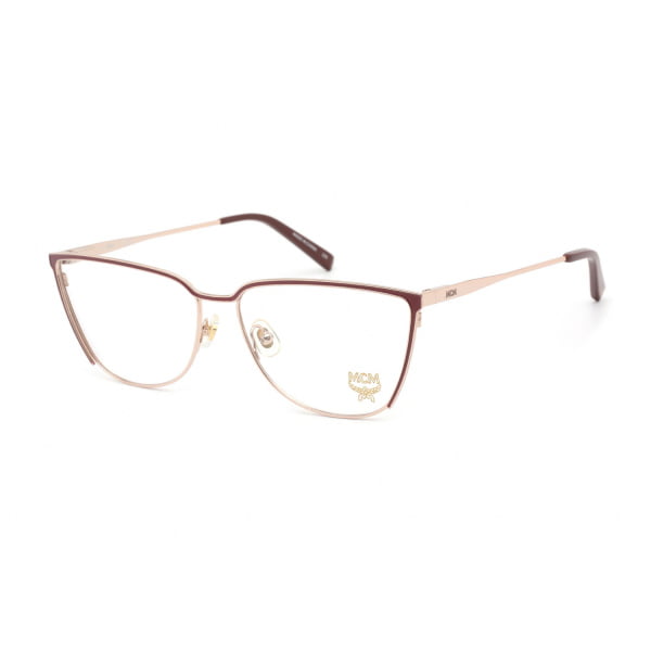 Eyeglasses MCM MCM2135 BURGUNDY Clear demo lens 1