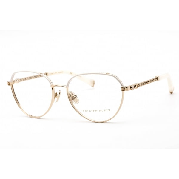 Eyeglasses Philipp Plein VPP035S Rose Gold Clear Lens 1 1