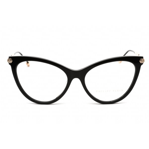 Eyeglasses Philipp Plein VPP037S Shiny Black Clear Lens 2 1