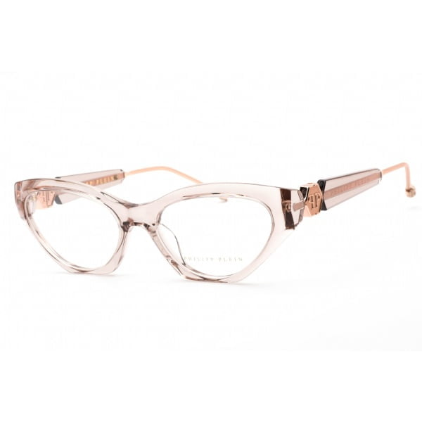 Eyeglasses Philipp Plein VPP069S Transparent Beige Clear Lens 1 1