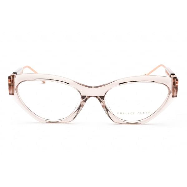 Eyeglasses Philipp Plein VPP069S Transparent Beige Clear Lens 2 1