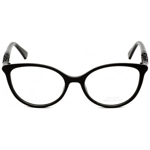 Eyeglasses Swarovski SK5258 Shiny Black Clear Lens 2