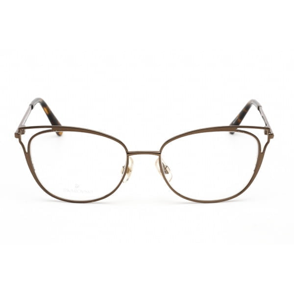 Eyeglasses Swarovski SK5260 Matte Dark Brown Clear Lens 2