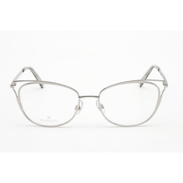 Eyeglasses Swarovski SK5260 Shiny Palladium Clear Lens 2