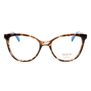 Eyeglasses Tous VTOB35L Brown Fantasy Clear Lens 2