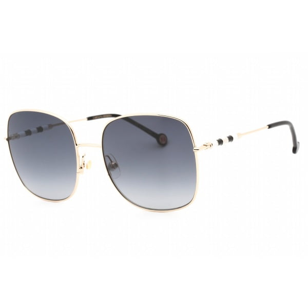 Sunglasses Carolina Herrera CH 0035 S GOLD DARK GREY SF 1 1