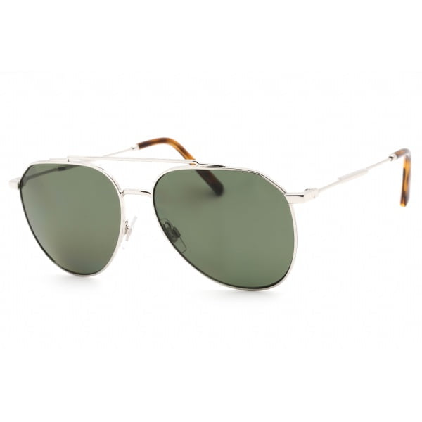 Sunglasses Dolce Gabbana 0DG2296 Silver Dark Green Polar 1