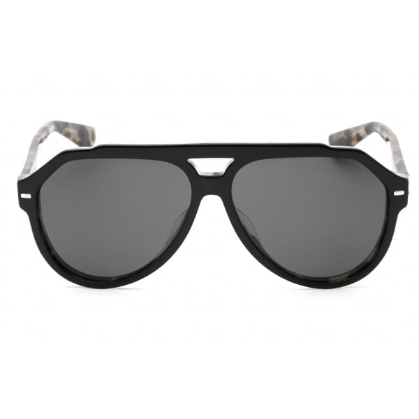 Sunglasses Dolce Gabbana 0DG4452F Black on Grey Tortoise Dark Grey 2 1