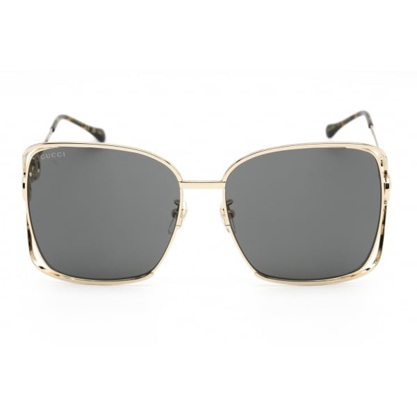 Sunglasses Gucci GG1020S Gold Grey 2 1
