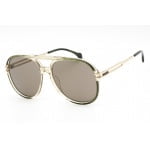 Sunglasses Gucci GG1104S GREEN GOLD BROWN 1 1