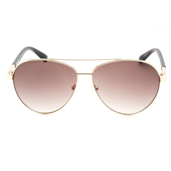 Sunglasses Guess Factory GF0221 Gold Gradient Brown 2