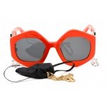 Sunglasses Philipp Plein SPP102S Matte Dark Orange Smoke 2 1