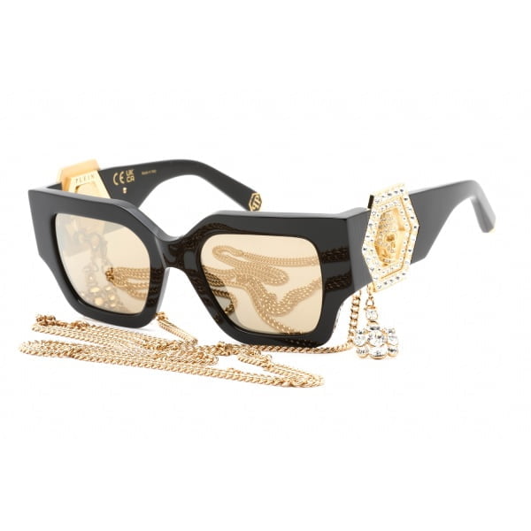 Sunglasses Philipp Plein SPP103S Black Brown 1 1