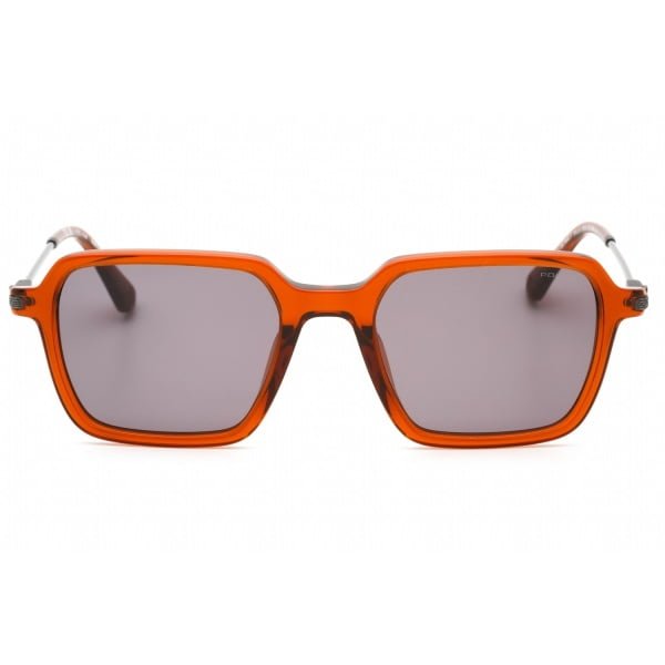 Sunglasses Police SPLL10M Shiny Transparent Brown 2