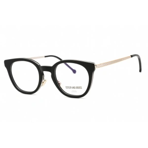 cutler and gross unisex eyeglasses cat eye acetate frame clear lens or cg1275 003 my gift stop 1 1300x