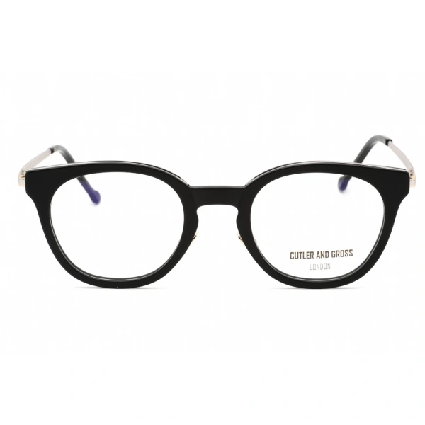 cutler and gross unisex eyeglasses cat eye acetate frame clear lens or cg1275 003 my gift stop 2 1300x