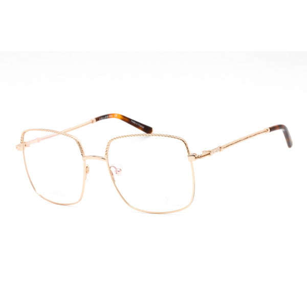 designer glasses frames philippecharriol pc71023 shinygoldclearlens 1