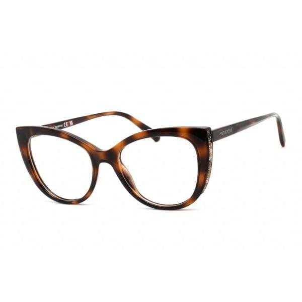 designer glasses frames swarovski sk5291 darkhavana 1