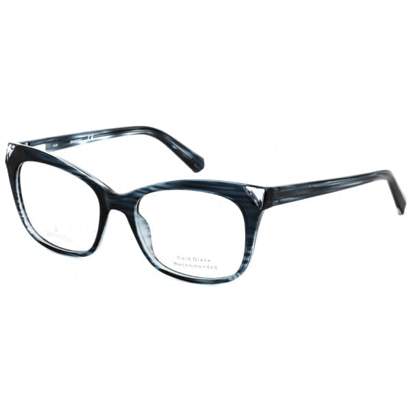 designer glasses frames swarovski sk5292 blueother 1