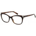 designer glasses frames swarovski sk5292 darkhavana 1
