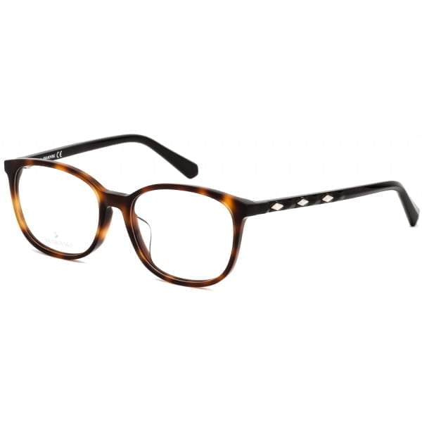 designer glasses frames swarovski sk5300f darkhavana 1 1