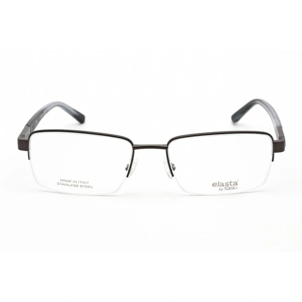 elasta men s eyeglasses dark grey metal rectangular shape frame or e 3120 0hwj 00 my gift stop 2 1300x