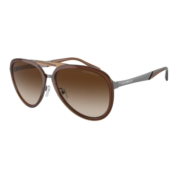 emporio armani ea 2145 336013 shiny transparent brown 8056597950824 1600x1600w