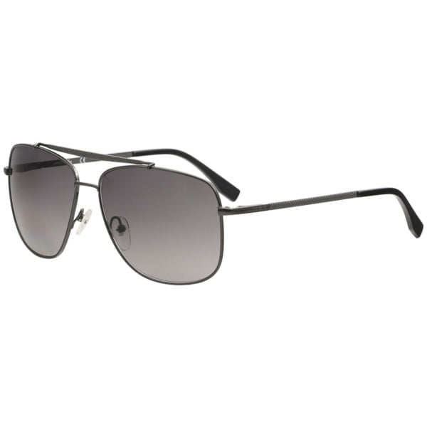 lacoste mens l188s l 188 s fashion pilot sunglasses gunmetal grey gradient 033 lens 59 bridge 14 temple 135mm 886895290548 1