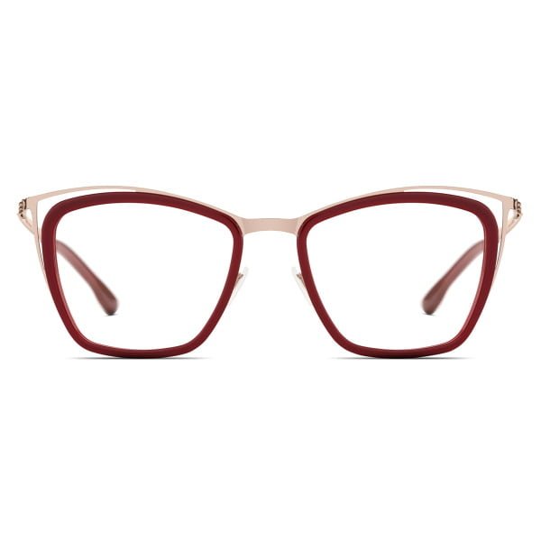 louisa shiny bronze burgundy eyeglasses d0074h259073454007ms 00