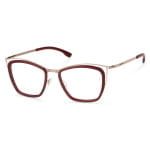 louisa shiny bronze burgundy eyeglasses d0074h259073454007ms 01