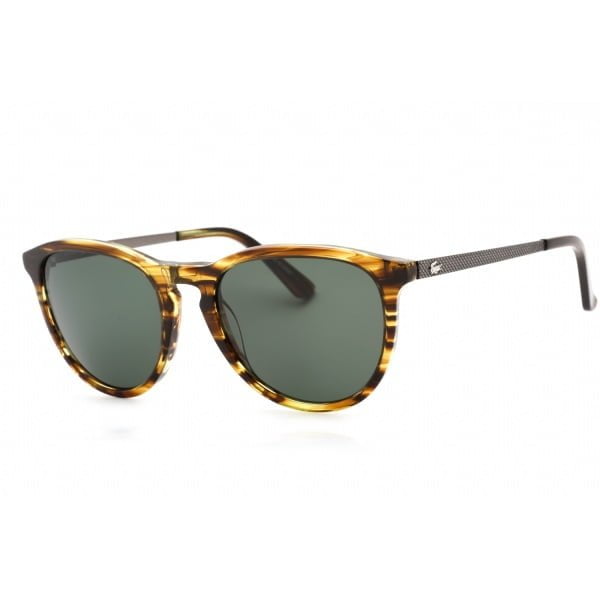 sunglasses shop lacoste l708s brown marble green shaded 1 1