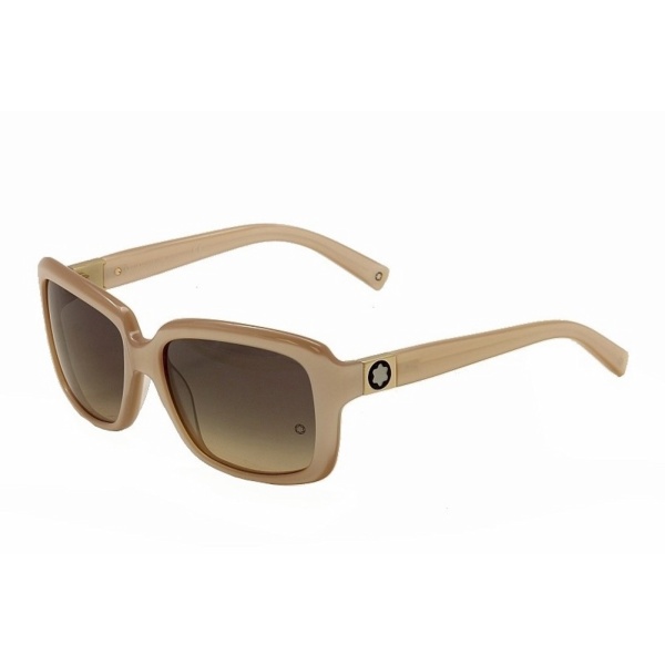 mont blanc womens 466s 466 s sunglasses beige gradient grey 74f lens 59 bridge 16 temple 135mm 664689600786 1
