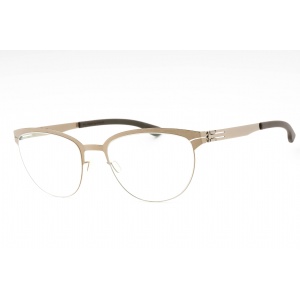 Eyeglasses IC Berlin The Ingenue Shiny Bronze Warm Grey Clear Lens 1